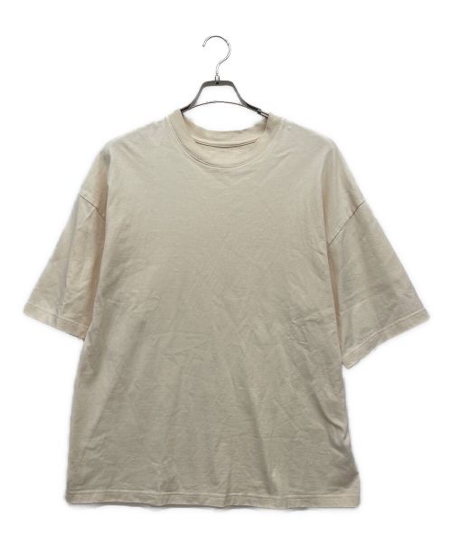 TODAYFUL（トゥデイフル）TODAYFUL (トゥデイフル) ハーフスリーブオーバーTシャツ アイボリー サイズ:Fの古着・服飾アイテム