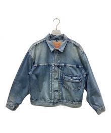 LEVI'S×BEAMS（リーバイス×ビームス）の古着「SUPER WIDE TRUCKER JACKET」｜インディゴ