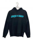 SUPREMEシュプリーム）の古着「Chenille Hooded Sweatshirt / シェニールフーデッドスウェットシャツ」｜ブラック