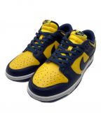 NIKEナイキ）の古着「DUNK LOW」｜イエロー×ネイビー