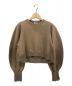 H BEAUTY&YOUTH（エイチ ビューティアンドユース）の古着「HARD SWEAT SHORT PULLOVER」｜ブラウン