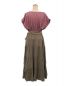 Her lip to (ハーリップトゥ) Two-Tone Drape Dress ブラウン サイズ:M：3480円