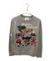 maison kitsune（メゾンキツネ）の古着「tokyo print sweatshirt」｜グレー