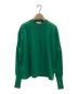 MEYAME（メヤメ）の古着「COTTON KNIT LONG SLEEVE TEE」｜グリーン