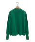 MEYAME (メヤメ) COTTON KNIT LONG SLEEVE TEE グリーン サイズ:F：5800円