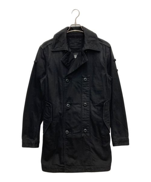 G-STAR RAW（ジースターロゥ）G-STAR RAW (ジースターロゥ) Double Breasted Loop Trench ブラック サイズ:ｓ 未使用品の古着・服飾アイテム