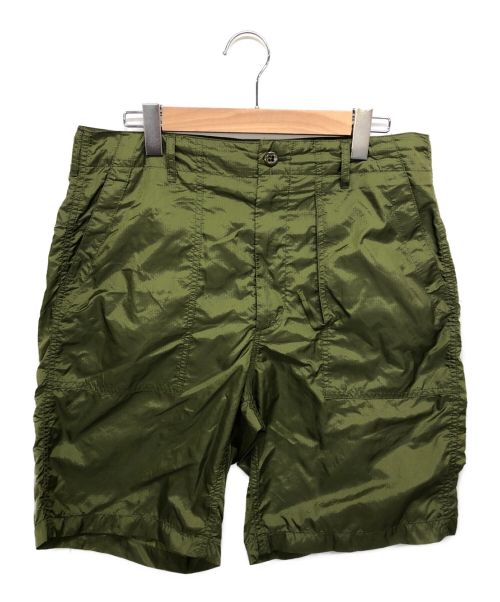 Engineered Garments（エンジニアド ガーメンツ）Engineered Garments (エンジニアードガーメンツ) Nylon Micro Ripstop Fatigue Short カーキ サイズ:Mの古着・服飾アイテム