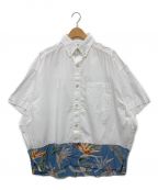 kolor BEACONカラービーコン）の古着「40S ブロードシャツ」｜ホワイト