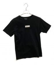agnes b homme (アニエスベーオム) ロゴTシャツ ブラック サイズ:1