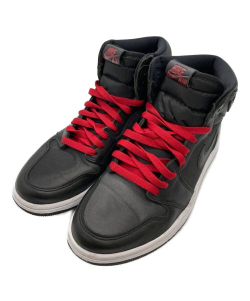 NIKE（ナイキ）NIKE (ナイキ) AIR JORDAN 1 RETRO HIGH OG ブラック サイズ:26の古着・服飾アイテム