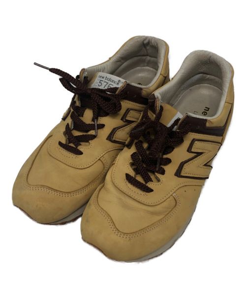 NEW BALANCE（ニューバランス）NEW BALANCE (ニューバランス) ローカットスニーカー マスタード サイズ:81/2の古着・服飾アイテム