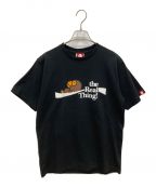 A BATHING APE×Coca Colaアベイシングエイプ×コカコーラ）の古着「プリントTシャツ」｜ブラック