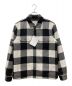 WOOLRICH（ウールリッチ）の古着「バッファローチェックダウンジャケット」｜ホワイト