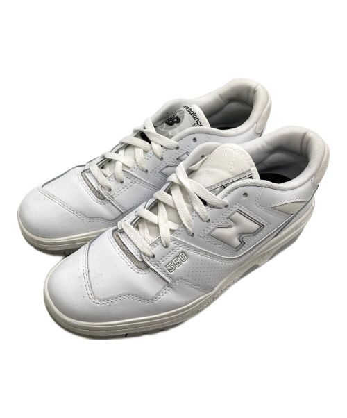 NEW BALANCE（ニューバランス）NEW BALANCE (ニューバランス) BB550PB1スニーカー ホワイト サイズ:US6.5の古着・服飾アイテム