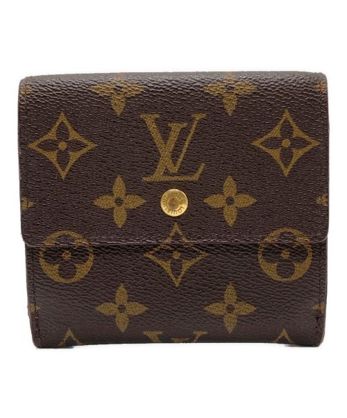 LOUIS VUITTON（ルイ ヴィトン）LOUIS VUITTON (ルイ ヴィトン) 3つ折り財布/ポルトモネ・ビエ カルトクレディ ブラウンの古着・服飾アイテム