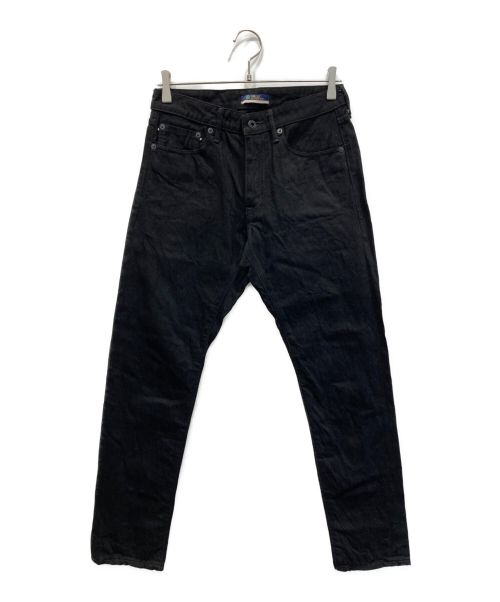 JAPAN BLUE（ジャパンブルー）JAPAN BLUE (ジャパンブルー) 14oz ブラックデニムセルヴィッチ ブラック サイズ:29の古着・服飾アイテム