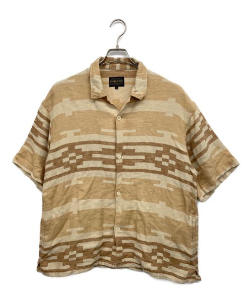 PENDLETON（ペンドルトン）PENDLETON (ペンドルトン) JOURNAL STANDARD (ジャーナルスタンダード) Jacquard SH ベージュ サイズ:Lの古着・服飾アイテム