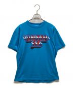 WIND AND SEAウィンド アンド シー）の古着「プリントTシャツ」｜スカイブルー