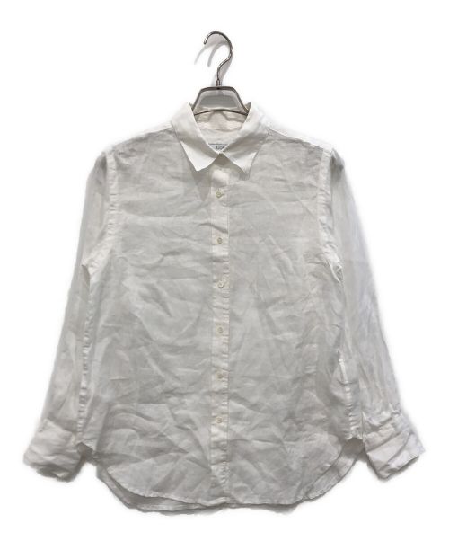 SLOBE IENA（スローブ イエナ）SLOBE IENA (スローブ イエナ) European Linen レギュラーシャツ ホワイト サイズ:36の古着・服飾アイテム