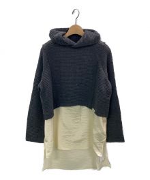 Ameri VINTAGE（アメリヴィンテージ）の古着「RECOVER WAFFLE HOODIE」｜グレー