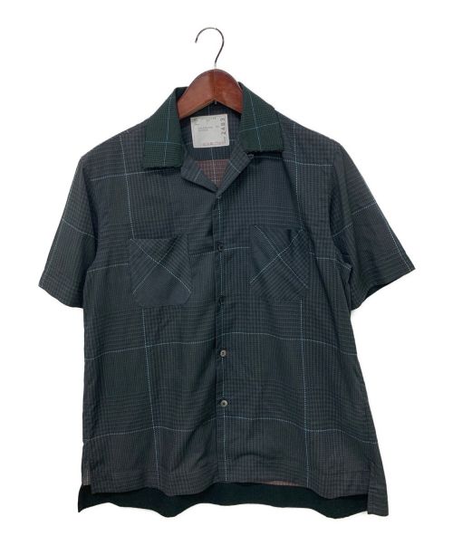 sacai（サカイ）sacai (サカイ) カットオフオープンカラーシャツ サイズ:1の古着・服飾アイテム