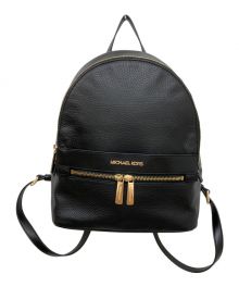 MICHAEL KORS（マイケルコース）の古着「KENLY MD BACKPACK LEATHER」｜ブラック