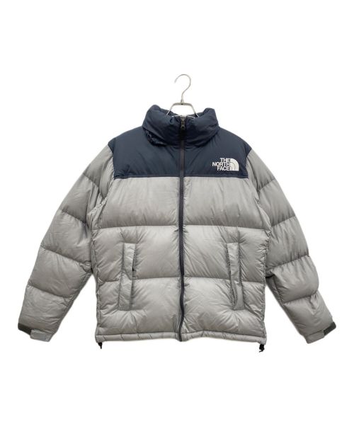 THE NORTH FACE（ザ ノース フェイス）THE NORTH FACE (ザ ノース フェイス) ヌプシジャケット バナディスグレー×メルドグレー サイズ:M 未使用品の古着・服飾アイテム