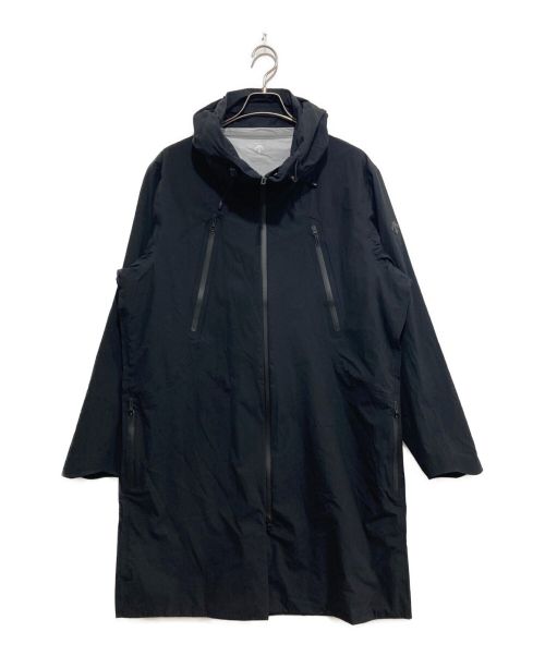 DESCENTE ALLTERRAIN（デザイント オルテライン）DESCENTE ALLTERRAIN (デザイント オルテライン) HARD SHELL ALL WEATHER COAT ブラックの古着・服飾アイテム