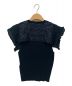 TOGA PULLA (トーガ プルラ) Sheer knit top ブラック サイズ:38：12000円