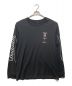 CHRISTIAN DADA（クリスチャンダダ）の古着「Rose Print Long Sleeve T-Shirt」｜ブラック