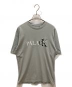 Calvin Klein×PALACEカルバンクライン×パレス）の古着「CK1 Palace Tee」｜サックスブルー