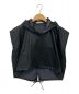 rito structure（リト ストラクチャー）の古着「Eco Leather Hooded Vest」｜ブラック