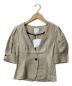 TODAYFUL（トゥデイフル）の古着「Linen Collarless ジャケット」｜ベージュ