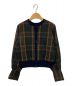 Ameri VINTAGE（アメリヴィンテージ）の古着「CHEERFUL CHECK TOP」｜カーキ