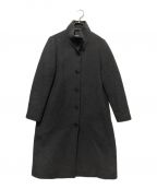 STEVEN ALANスティーブンアラン）の古着「MELTON STAND FALL COLLAR COAT」｜グレー