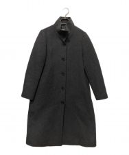 STEVEN ALAN (スティーブンアラン) MELTON STAND FALL COLLAR COAT グレー サイズ:S