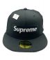 New Era（ニューエラ）の古着「Box Logo Mesh Back New Era Cap」｜ブラック