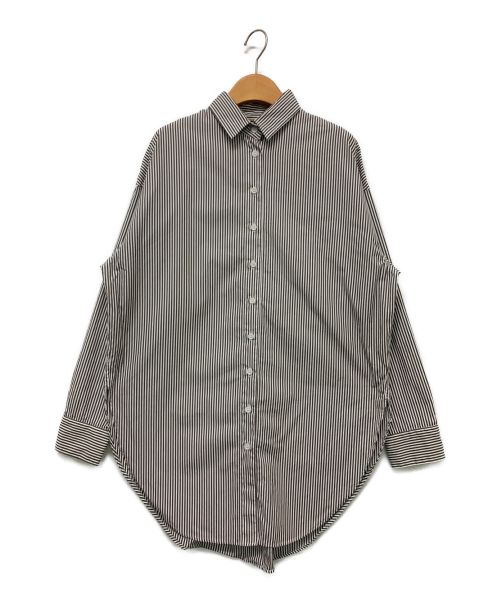 L'appartement（アパルトモン）L'Appartement (アパルトモン) BF SHIRTS ブラウン サイズ:-の古着・服飾アイテム