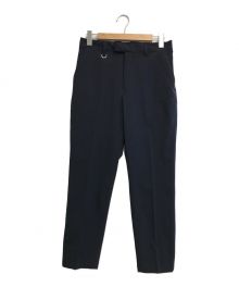 SOPHNET.（ソフネット）の古着「4WAY STRETCH SHIRRING SLIM FIT SLACKS」｜ネイビー