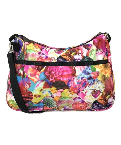 LeSportsac（レスポートサック）LeSportsac (レスポートサック) 蜷川実花 (ニナガワミカ) フラップショルダーバッグ ピンク サイズ:下記参照の古着・服飾アイテム