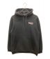 BALENCIAGA（バレンシアガ）の古着「MEDIUM FIT HOODIE キャンペーンロゴフーディ　600583」｜ブラック