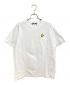 CDG×pokemonシーディージー×ポケモン）の古着「ワッペンデザインTシャツ」｜ホワイト