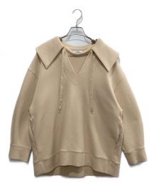 CLANE（クラネ）の古着「CARD BOARD BIG COLLAR TOPS」｜ベージュ