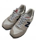 NEW BALANCEニューバランス）の古着「ローカットスニーカー」｜ライトグレー