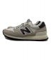 NEW BALANCE (ニューバランス) ローカットスニーカー ライトグレー サイズ:27㎝：6800円