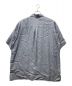 stein (シュタイン) OVERSIZED CUPRO OPEN COLLAR SS SHIRT グレー サイズ:M：11000円