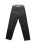 Ameri VINTAGE (アメリヴィンテージ) CENTER PRESS TAPERED DENIM ブラック サイズ:26：1980円