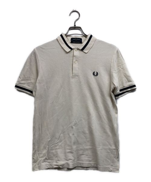 FRED PERRY（フレッドペリー）FRED PERRY (フレッドペリー) ポロシャツ アイボリー サイズ:38の古着・服飾アイテム