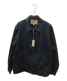 SUGAR CANE（シュガーケーン）の古着「COTTON WEATHER CLOTH SPORTS JACKET」｜ブラック