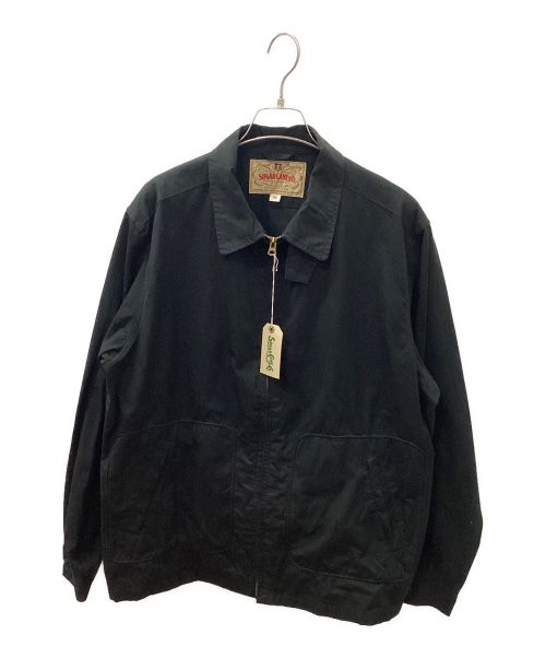 SUGAR CANE（シュガーケーン）SUGAR CANE (シュガーケーン) COTTON WEATHER CLOTH SPORTS JACKET ブラック サイズ:42の古着・服飾アイテム